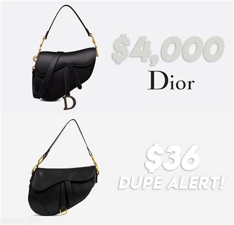 dior saddle bag strap dupe|christian dior knockoff bags.